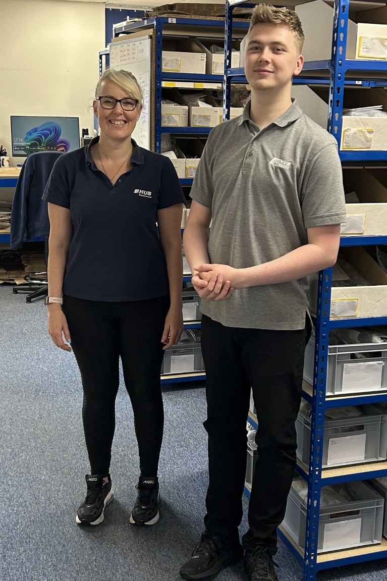 Ruth and Curtis from our Stores team