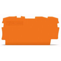 WAGO TOPJOB®S 2000 Series 3 Conductor End and Intermediate Plate - 2000-1392