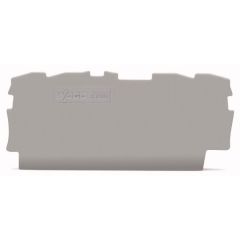 WAGO TOPJOB®S 2000 Series 4 Conductor End and Intermediate Plate - 2000-1491