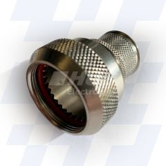 A17-880-3507 - EMCA Straight Screened Adaptor, MIL-C-26482 Series I (PAT 105), Electroless Nickel, Shell Size 12