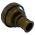 Rear view of EMCA Straight Screened Adaptor in Olive Drab Cadmium finish (Part Number: A37-526-2607KN)