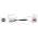 Dimensions of EMCA Connector Solutions X2-9856 USB-A Square Flange Receptacle with Cordset