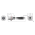 Dimensions of EMCA Connector Solutions X2-9865 Dual USB-A Jam Nut Receptacle with Cordset