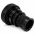 Rear view of EMCA Electro-Mechanic A37-796 Straight Screened Adaptor in Black Zinc Nickel finish
