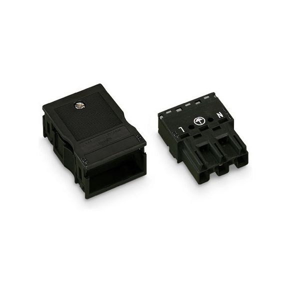 WAGO WINSTA® MIDI 770 Series Plug 3 Pole with Strain Relief Housing - 770-113