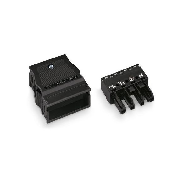 WAGO WINSTA® MIDI 770 Series Socket 4 Pole with Strain Relief Housing - 770-124