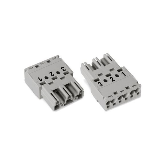 WAGO WINSTA® MIDI 770 Series Plug 3 Pole without Strain Relief Housing - 770-253