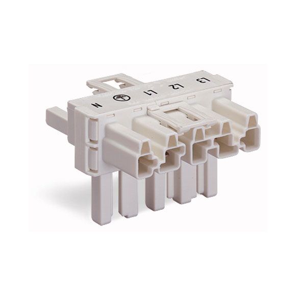 WAGO WINSTA® MIDI 770 Series T-Distribution Connector 5 Pole - 770-671