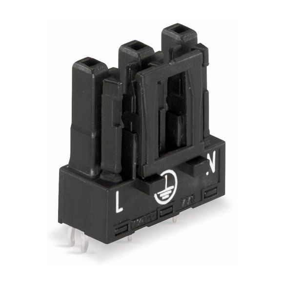 WAGO WINSTA® MIDI 770 Series Socket 3 Pole for PCBs - 770-823