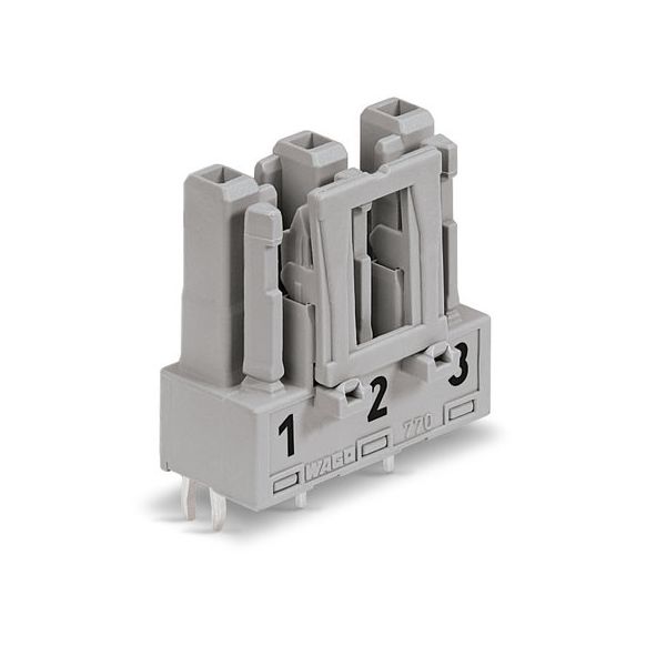WAGO WINSTA® MIDI 770 Series Socket 3 Pole for PCBs - 770-843