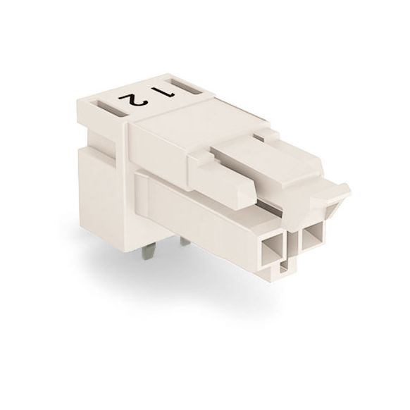 WAGO WINSTA® MINI 890 Series Socket 2 Pole for PCBs - 890-822/011-000