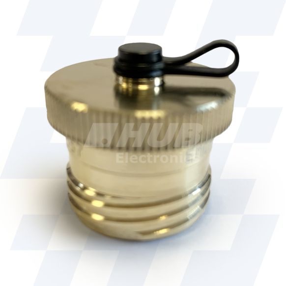 C37-557-39WR - EMCA Plug Cap, MIL-DTL-38999 Series III, Aluminium Bronze Passivated Plating, Shell Size 13