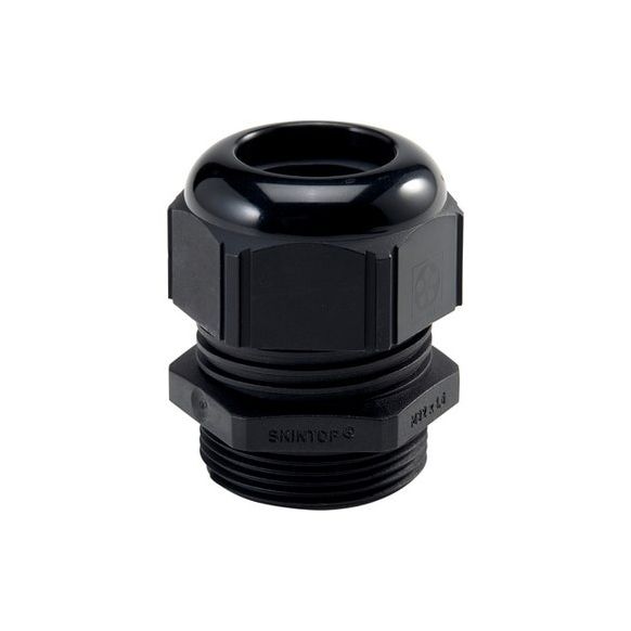 53111320 - ABB Straight Cable Seal Gland with Reducing Seal Insert, Black Plastic, M20x1.5