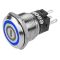 82-5151.1124.B001 - EAO Pushbutton, Series 82, Silver
