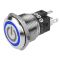 82-5151.1124.B002 - EAO Pushbutton, Series 82, Silver