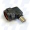 A37-795-5J04 - EMCA 90 Degree Screened Adaptor, MIL-DTL-38999 Series III, Black Hybrid, Shell Size 17