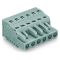 WAGO 1 Conductor Female Plug with Integrated End Plate - 2 Pole - Grey - 231-102/102-000
